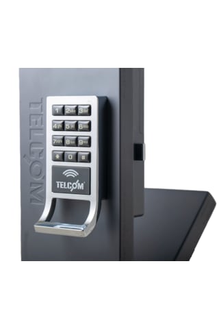 Rfıd Mifare Kartlı Otel Ve Soyunma Dolabı Kilit Sistemi Dk113 Master Card Destekli Kapı Kilidi Beyaz