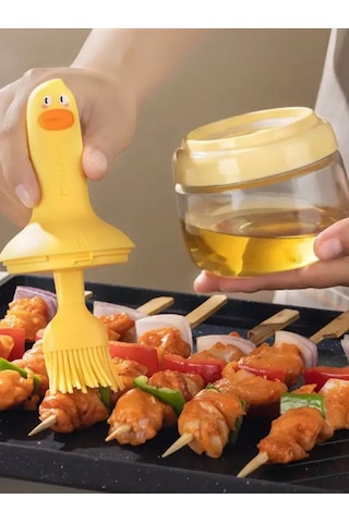 Amelief Fırçalı Tereyağlık 389025910 Gri