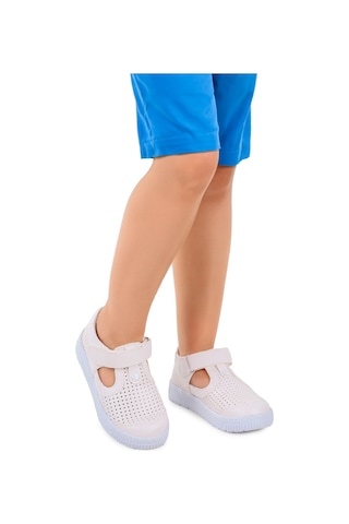 Kiko Kids Erkek Çocuk Günlük Ayakkabı Arz 2319 Beyaz