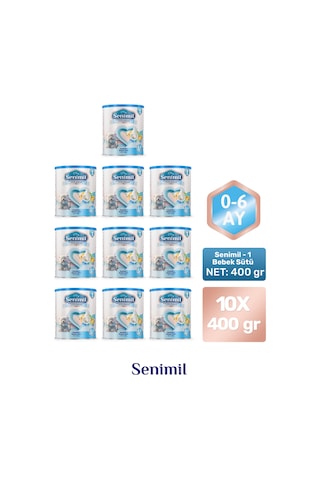 Senimil 1 Bebek Sütü 400 G 10 Adet