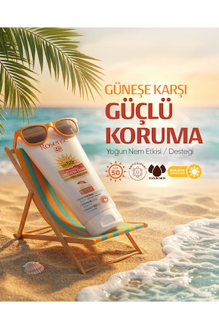 Rosense Güneş Kremi Spf 50+ 150 Ml Rosense Rosense Güneş Kremi Spf 50+ 150 Ml Rosense
