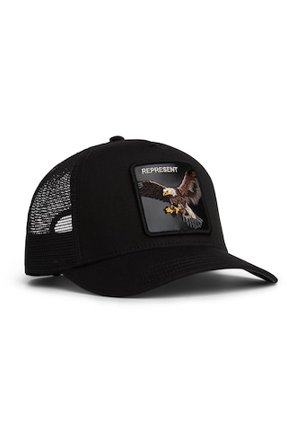 Goorin Bros. Represent Eagle Trucker Kartal Figür 101-2993 Şapka siyah