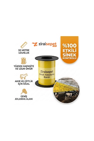 Sinek Yakalama Bandı 15x50 Metre