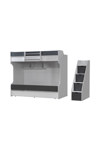Ranza, Kardem Yavrulu Ranza - Antrasit 3 Adet Comfort Yatak 90 X 190 CM