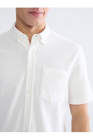 Lcwaıkıkı Classic Beyaz Regular Fit Erkek Basic Gömlek