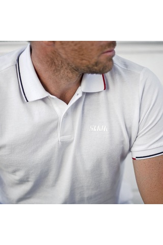 Slam Deck Lgt Pıque Polo W02 Beyaz
