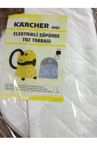Karcher Wd2 Süpürge Bez Toz Torbası 10 Adet (138573344)