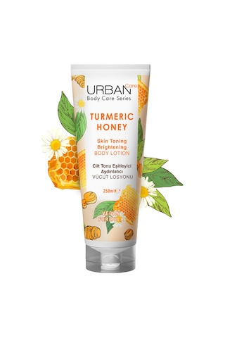 Urban Care Turmeric Honey Cilt Tonu Eşitleyici ve Aydınlatıcı Vücut Losyonu 250 ML