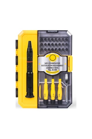 34 Uçlu Çok Fonksiyonlu Hassas Tamirci Tornavida Seti