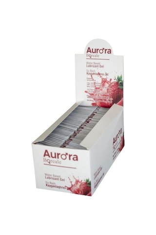 Wellcoaurora Boreale 100 Lü 5 Ml Şase Çilekli Kayganlaştırıcı