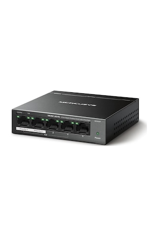 Tp-Link MS105GP 5 Port Gigabit 4 Port PoE 65 W Yönetilemez Switch