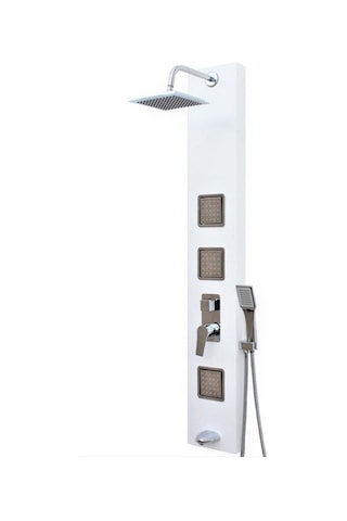 Sam Banyo Nil Duş Paneli Beyaz