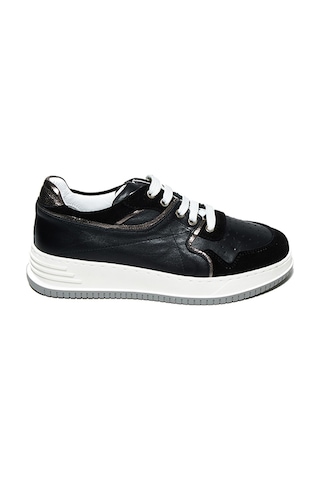 Bestello Bağcıklı Termoplastik Sneaker 101-232119-15 Kadın Ayakkabı Siyah