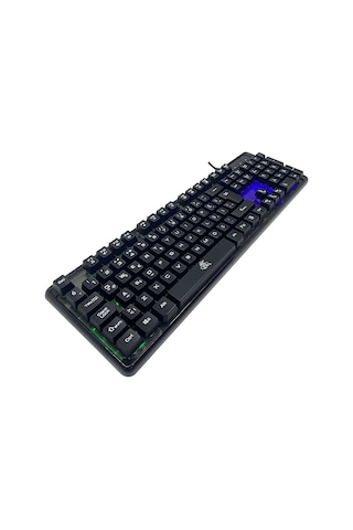 Dexim KBL707 Mekanik Hisli Rgb Led Arka Işıklı Şeffaf Kablolu Gaming Oyuncu Klavye