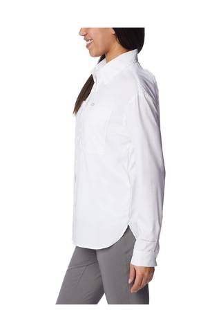 Columbia Al9910 Silver Ridge Utility Ls Shirt Kadın Gömlek-28595-beyaz Beyaz
