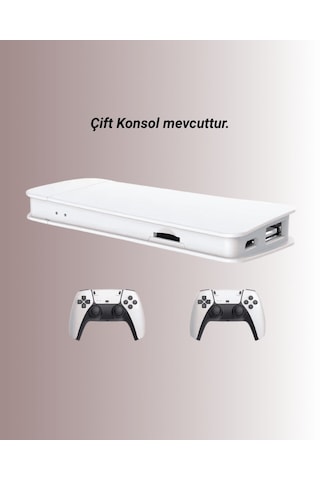 M15 Retro Konsol 20.000 Oyunlu Çift Gamepadli 4k Hdmı