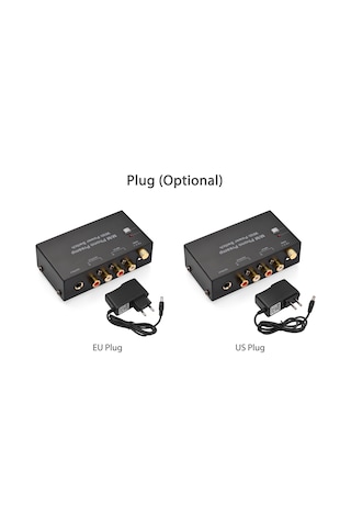 Maiyame Güç Anahtarına Sahip M/m Phono Ön Amfisi Ultra Kompakt Phono Ön Amfisi Pikap Ön Amfisi Rca 1/4 İnç Trs Arayüzü