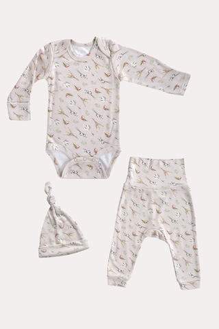 Mama Padre Tulip Yenidoğan Mini Set - 3 Parça Renkli - 861047015 Renkli