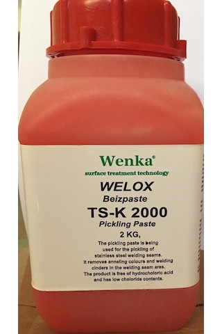 Welox Ts - K 2000 Paslanmaz Çelik Temizleme&Koruma Jeli (396765501) Welox Ts - K 2000 Paslanmaz Çelik Temizleme&Koruma Jeli (396765501)