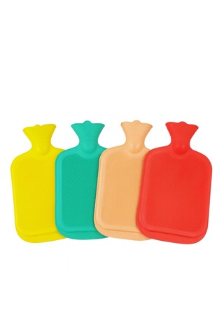 Büyük Sıcak Su Torbası Kılıfsız 2 Litre Çok renkli