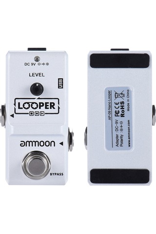 Ammoon Ap-09 Nano Serisi Looper Elektro Gitar Monoblok Beyaz