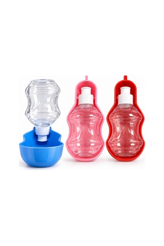 Evcil Hayvan Su Matarası - 250 Ml - Taşınabilir - Plastik
