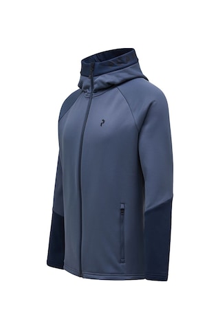 Peak Performance Peak Performance Rider Zip Hood Erkek Mavi Fleece 30235 Lacivert