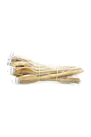 Taraklı Trk-414 Ahşap Kevgir Kaşık - 32 Cm- 10'li Paket Diğer