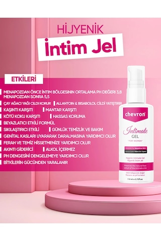 Chevron Parfümlü İntim Jel 110 ML