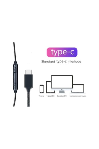 AKG 345YGDSDVBNJU Type-C Kulak İçi Kulaklık