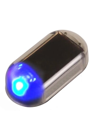 Araç Alarm Işığı Solar Enerjili Yanıp Sönen Güvenlik Uyarı Sistem