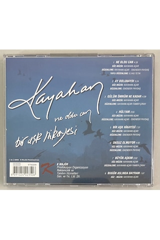 Kayahan Ne Oldu Can Bir Aşk Hikayesi Cd Orjinal Dönem Baskı