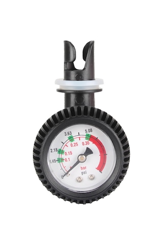 Lemestar Nylon材质 0-5psı 充气艇皮划艇冲浪板专用气压测量表 - 安全耐用压力测试工具