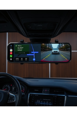 Araç İçi Ayna Carplay Dokunmatik Ekran Uczztsaynacarplay-5 10"