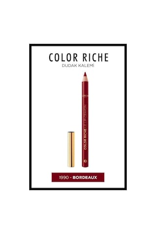 L'oréal Paris Color Riche Dudak Kalemi - 1990 Le Bordeaux 3600524189648-10847 Diğer
