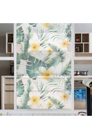 Suntek Tropikal Stil Lekeli Cam Filmi Gizlilik Buzlu Etiket 2.