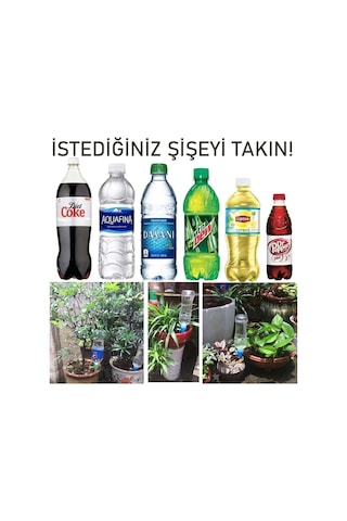 Tr Çiçek Damlama Sulama Şişe Aparat 18 Li Set, 719678