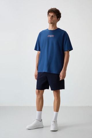 Air Jones Tommy Life Lacivert Pamuklu Kalın Yumuşak Dokulu Comfort Fit Basic Erkek Şort - 81274 Lacivert