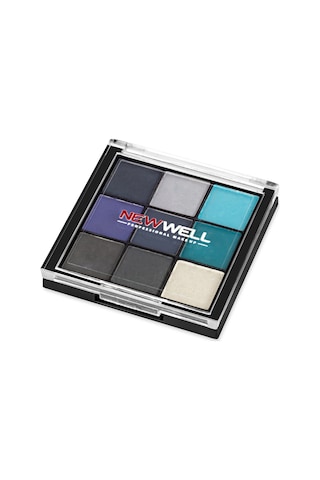 New Well Eyeshadow Palette 9 Colours No 02