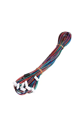 Nema 17 4 Pin Step Motor Kablosu Dupont - Siyah 1000mm