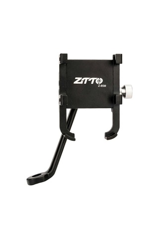 Ztto Z-85m Motosiklet Bisiklet Arka Ayna Montaj Telefon Tutucu Alüminyum Alaşımlı Darbeye Dayanıklı Telefon Braketi