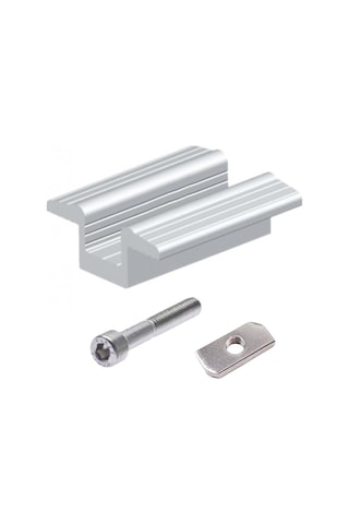 Güneş Paneli Orta Tutucu (Civata + Somun) - 10 Adet