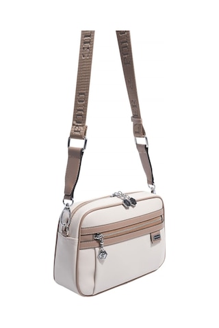 Silver Polo Sp1280 Kadın Çapraz Çanta Düz Bej-latte