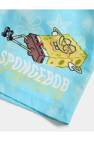 Marks & Spencer Spongebob Squarepants Mayo Şortu 6 16 Yaş Mavi