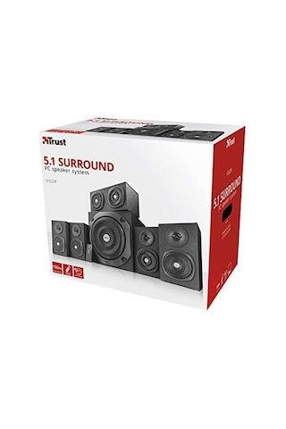 Trust 22236 Vigor 5.1 Speaker Siyah