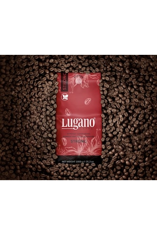Lugano Strong Çekirdek Kahve 1 KG