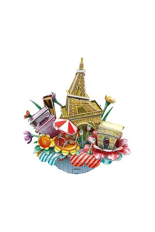 Cubicfun 3d Puzzle Paris Şehir Kompozisyonu Oc3204