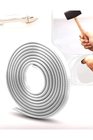 Oto Araç Kapı Koruma Fitili 5metre Beyaz Renk Çarpma Çizilme Önleyici Fitil