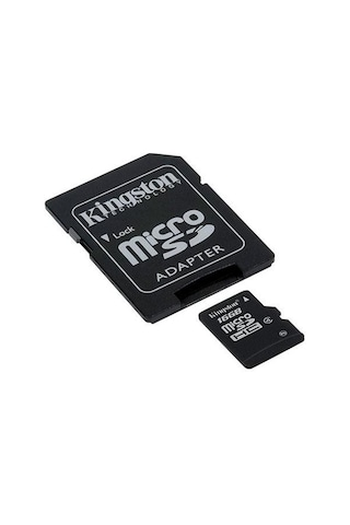 Kingston SDC4/16GB 16 GB SDHC Class 4 Micro SD Hafıza Kartı + Adaptör
