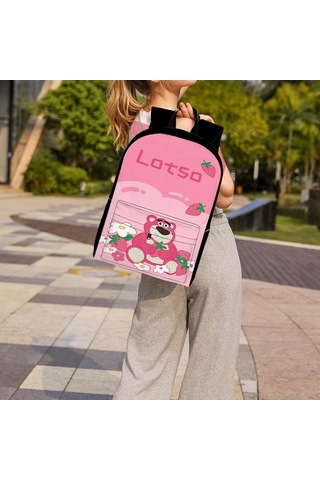 Trendooze Uygun Siyah Siyah Siyah Sırt Seyahat Sahip, Organizasyon Öğrenci Kawaii Karikatür, İş İnç İçin Genç Dizüstü Dizüstü Çoklu Çantası, Çalışması Bölmelerine Bilgisayara Bilgisayar Abd20 15.6 Fz Siyah